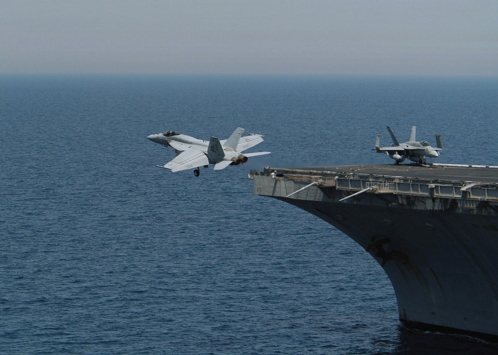 USS Eisenhower conducts Maritime Security Operations