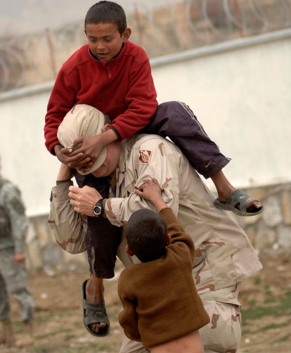 Volunteer Community Relations Program provides Humanitarian Aid