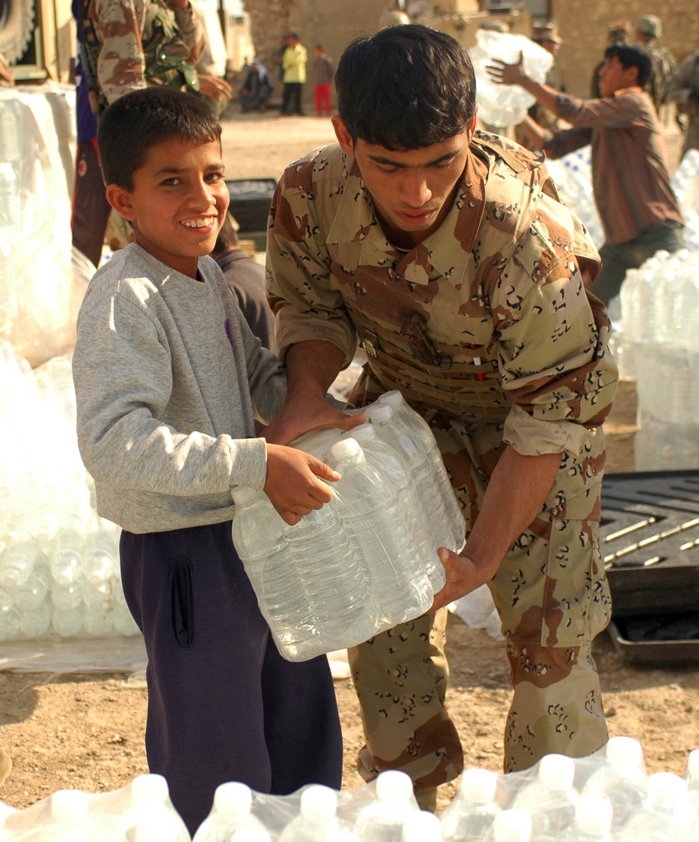 Humanitarian relief delivered in Tal Afar