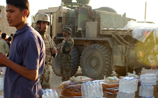 Humanitarian relief delivered in Tal Afar