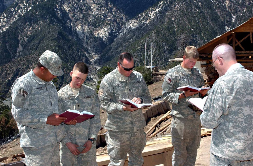 Have Easter, will travel: Spartan chaplains deliver special services to for