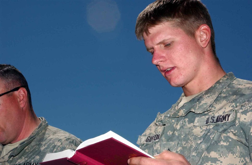 Have Easter, will travel: Spartan chaplains deliver special services to for