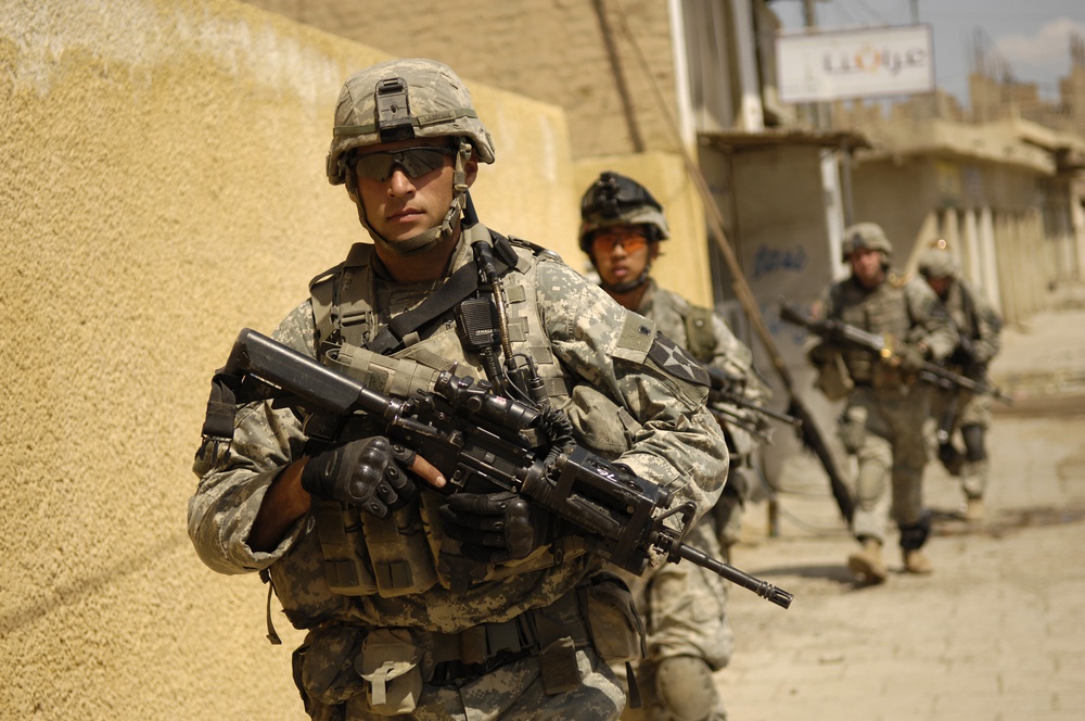 Stryker Soldiers Cordon and Search Old Baqubah