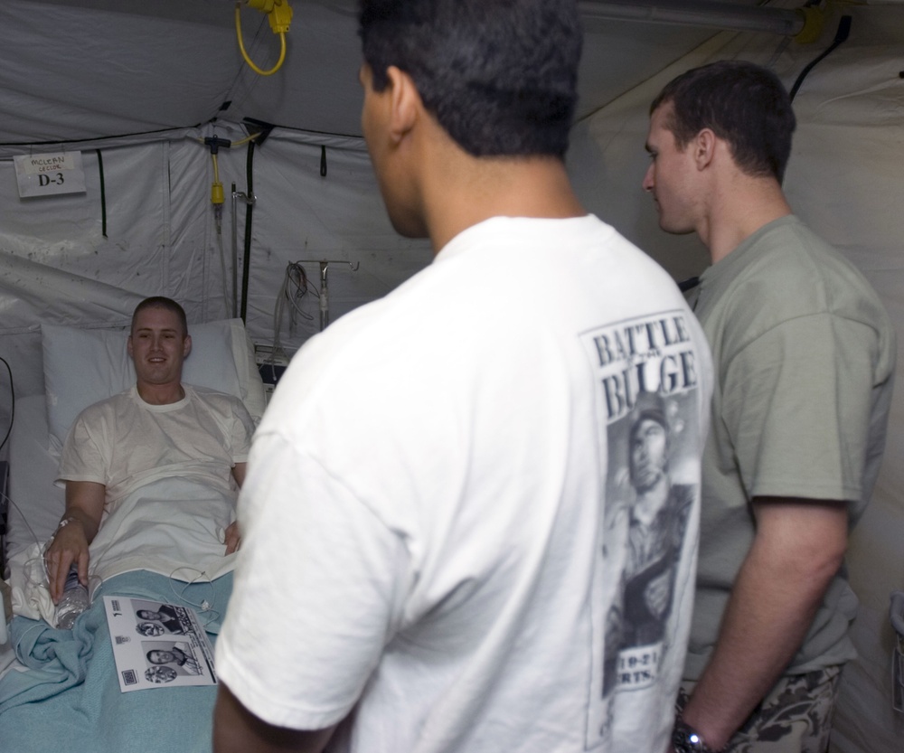 Saint goes marching: New Orleans Saints Quarter Back Drew Brees headlines N