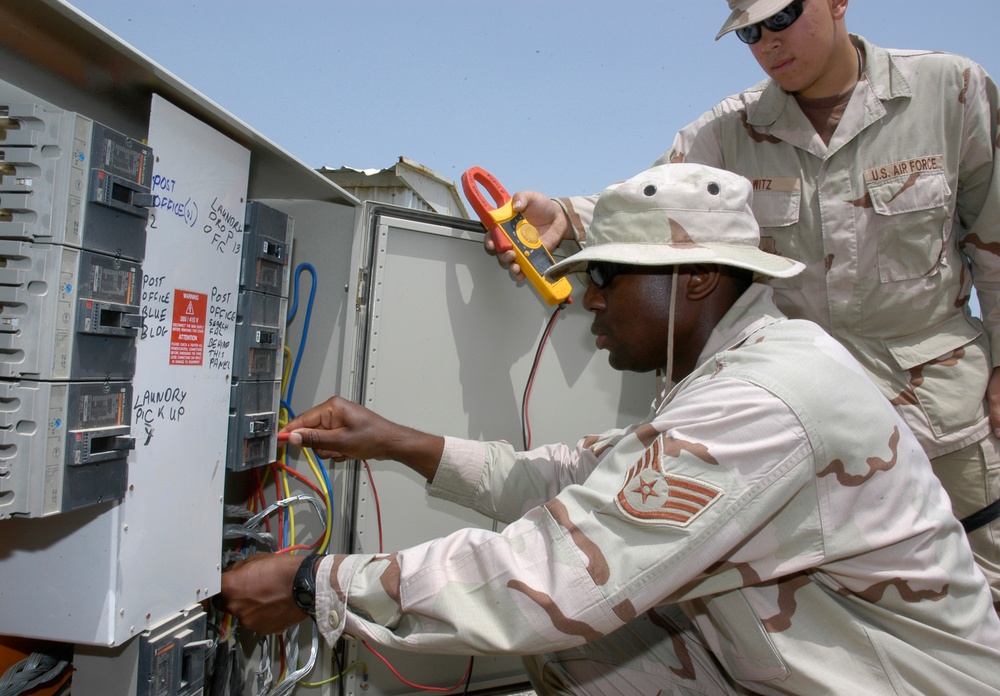 Airmen exemplify combined operations at Camp Patriot
