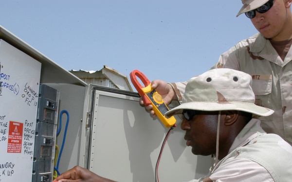 Airmen exemplify combined operations at Camp Patriot