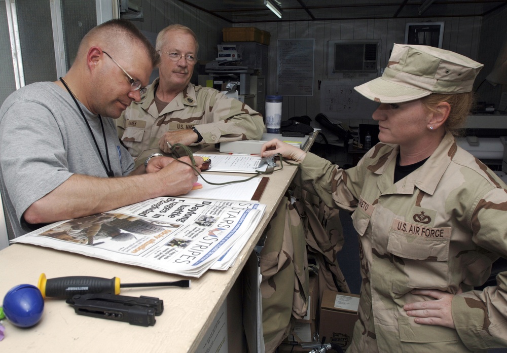 Airmen exemplify combined operations at Camp Patriot