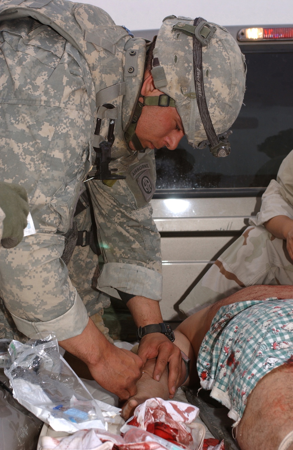 Medic saves insurgent's life