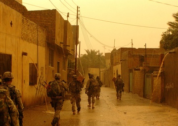 Stryker Soldiers clear Buhriz