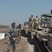 Iraqi tankers take on their first mounted patrol outside the wire