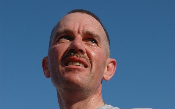 Boston Marathon run on Camp Taji