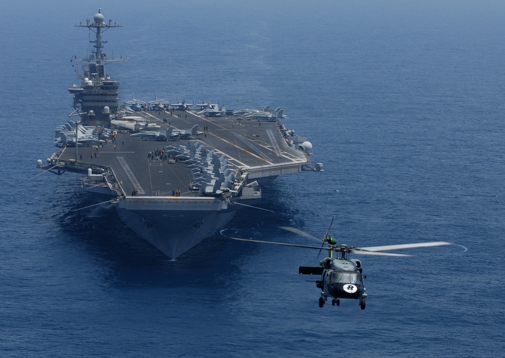 USS John C. Stennis on Maritime Security Operations