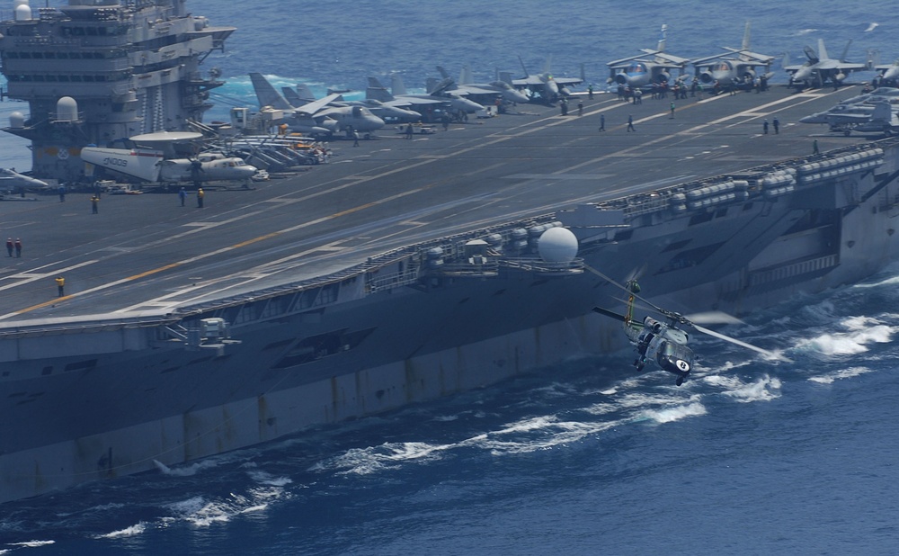 USS John C. Stennis on Maritime Security Operations