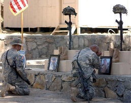 Fallen Soldiers honored at Camp Blessing