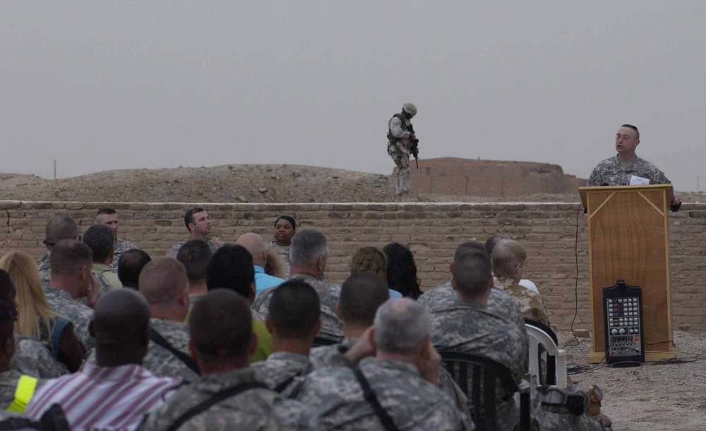 U.S. Army Hosts Easter Event at Ur
