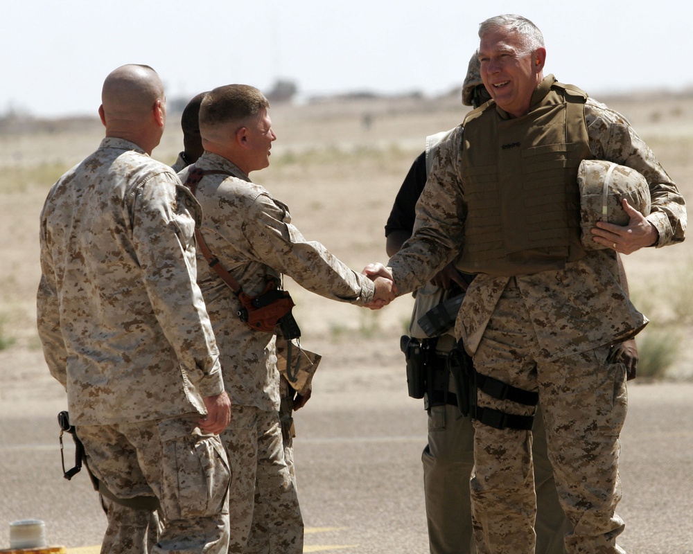 Marine Corps Commandant Visit