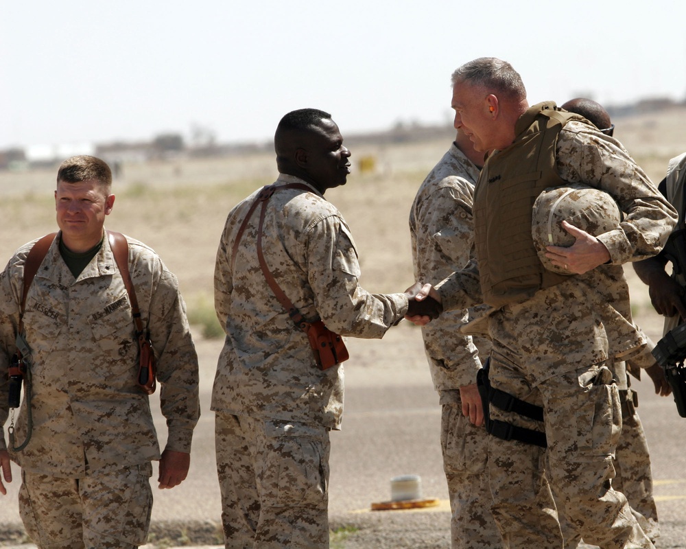 Marine Corps Commandant Visit