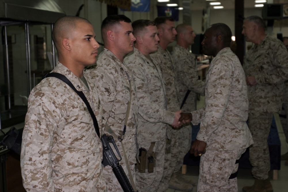 Marine Corps Commandant Visit