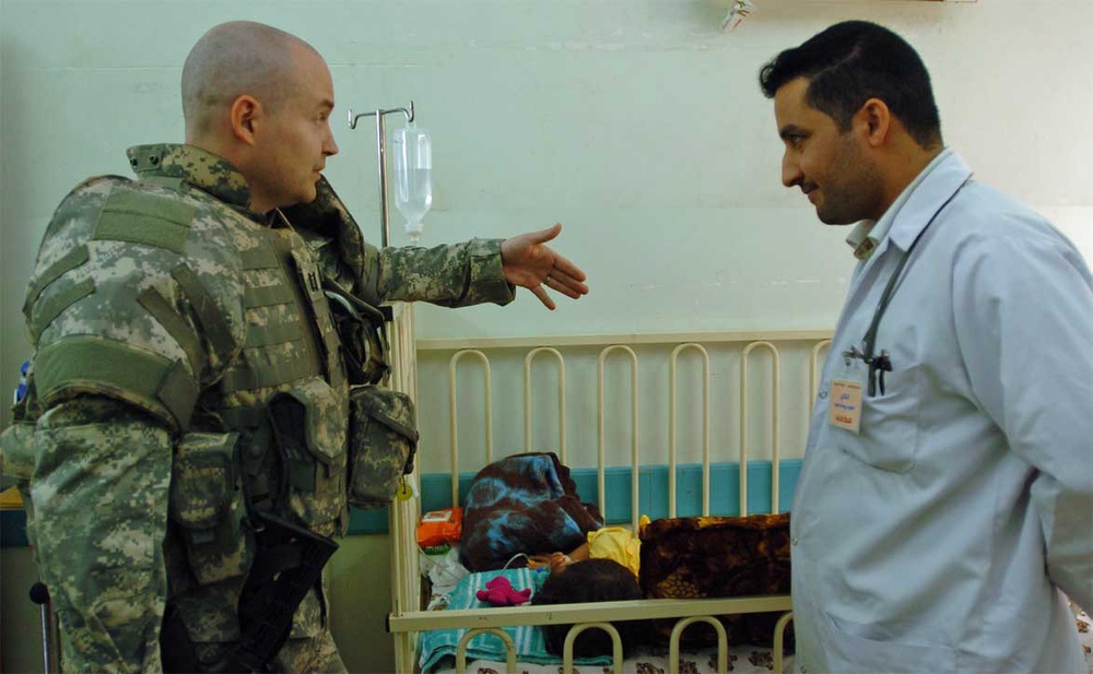 Brigade Provides Hospital Supplies to Treat Iraqi Children