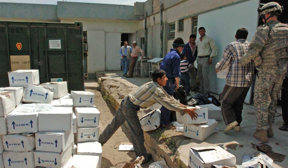Brigade Provides Hospital Supplies to Treat Iraqi Children