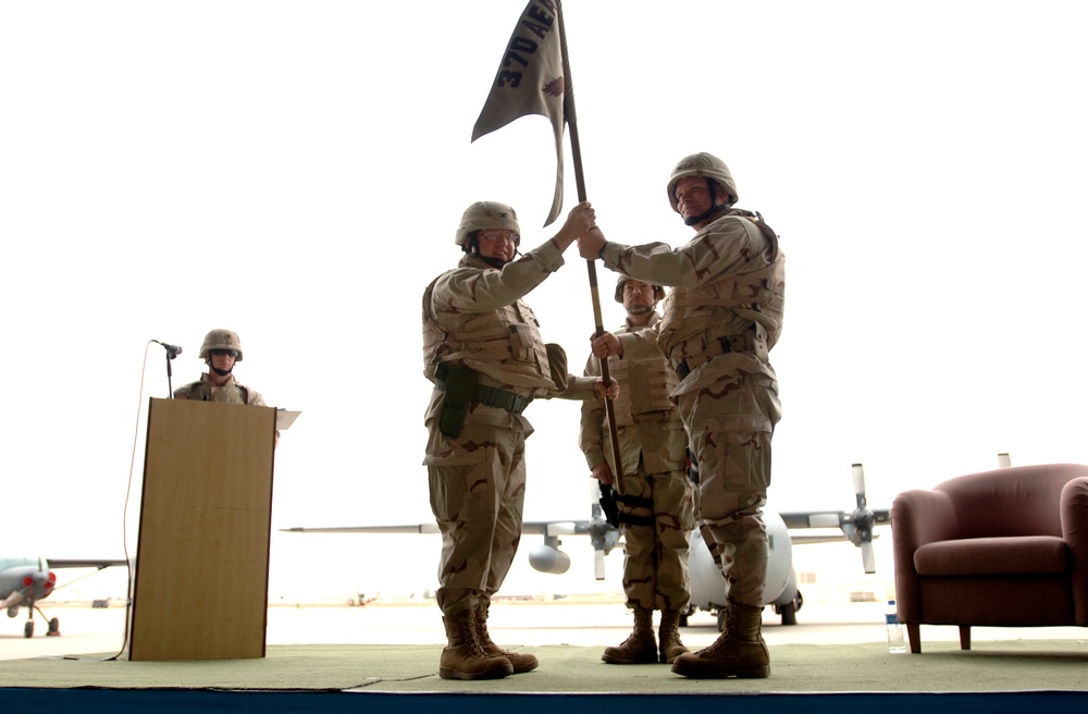 The unit activation and assumption of command of the 370th Air Expeditionar