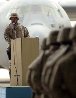 The unit activation and assumption of command of the 370th Air Expeditionar