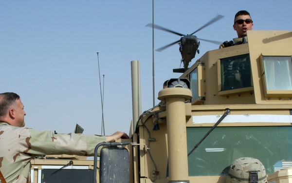 CENTAF leaders visit Airmen at non-traditional places