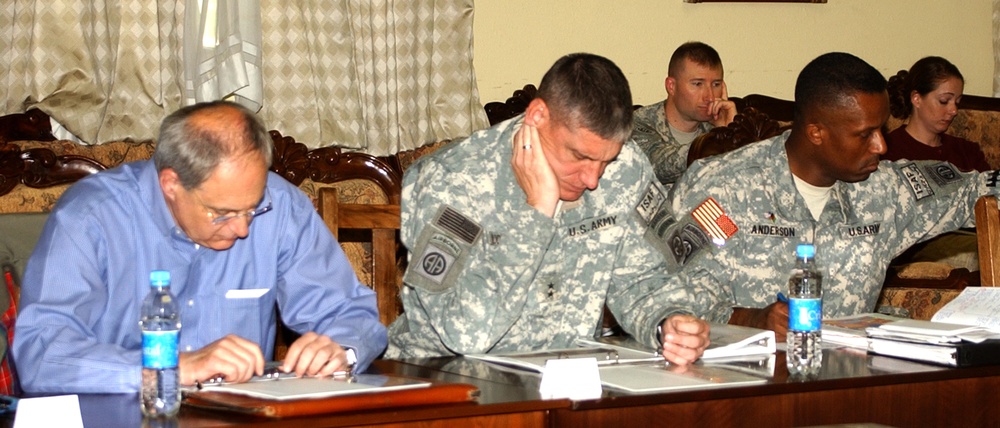 CJTF-82 commander, new U.S. ambassador discusses progress in RC-East