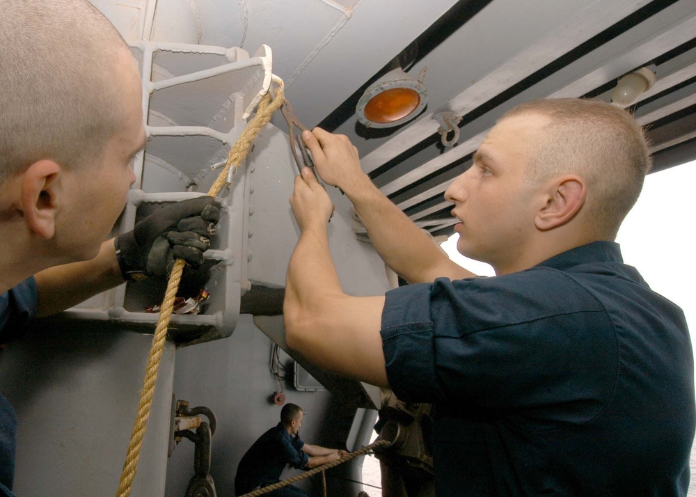 Underway Replenishment Preparation