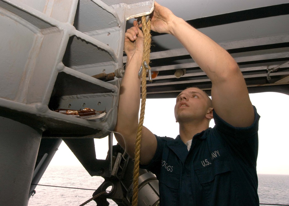 Underway Replenishment Preparation