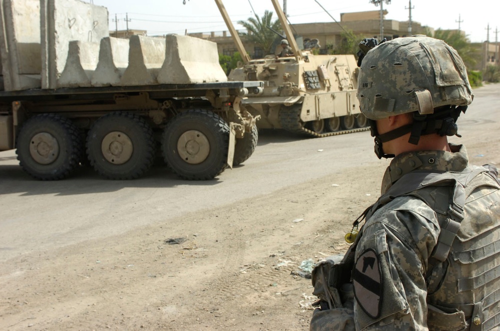 Cavalry Troops' efforts help calm southern Ghazaliya violence