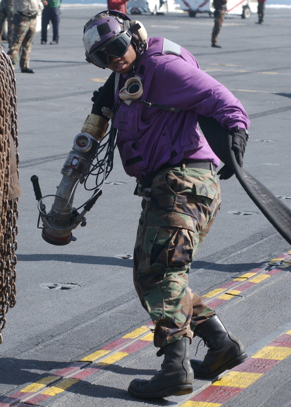 USS Eisenhower Sailors Conduct Maritime Security Operations