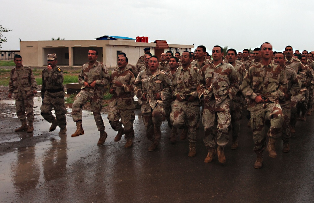 If it ain't raining, the Iraqi army ain't training