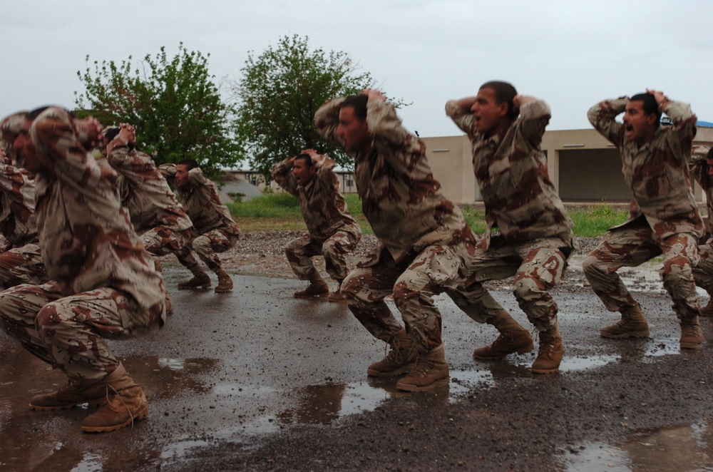 If it ain't raining, the Iraqi army ain't training