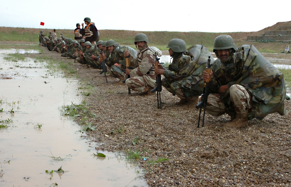 If it ain't raining, the Iraqi army ain't training
