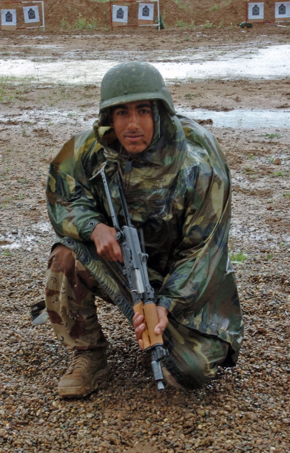 If it ain't raining, the Iraqi army ain't training