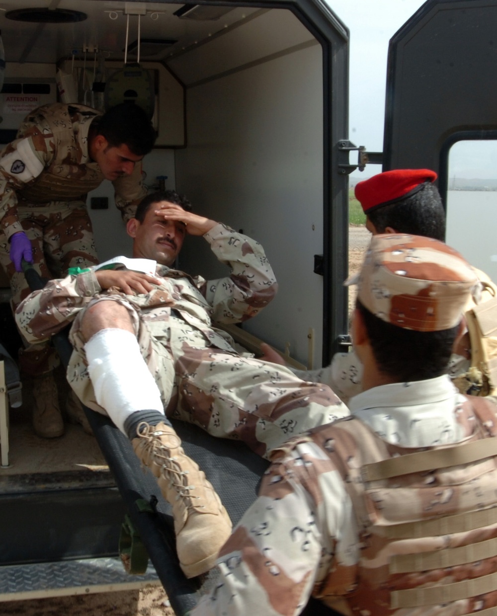Iraqis, 25th ID troops respond to MASCAL