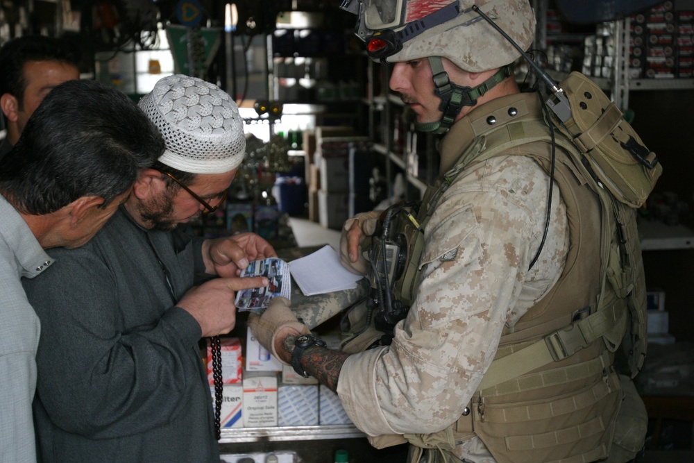 Marines Patrol Ar Rutbah