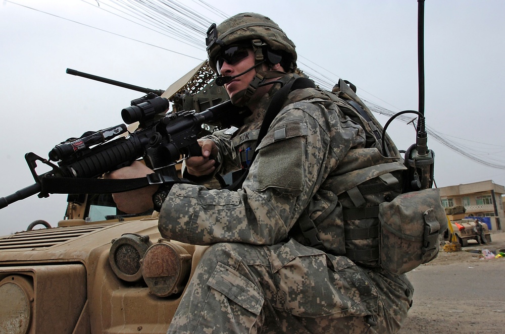Action never stops for paratroopers at COP Ford
