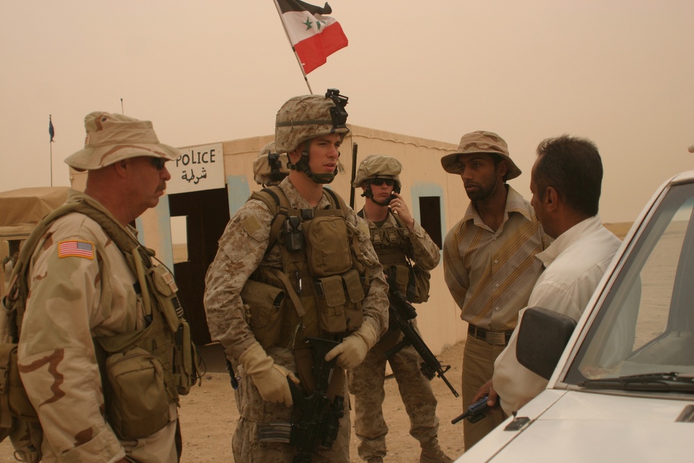 Marines train on tasks performed in Iraq at Udairi Range