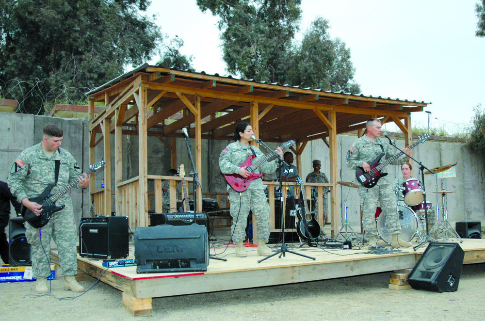 Long Knife Edge competes in Battle of Bands