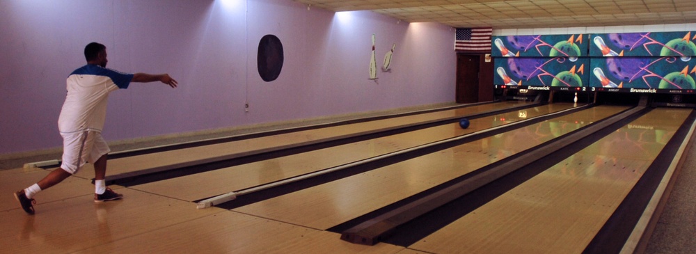 Bowling alley near Camp Patriot unites servicemembers from different nation