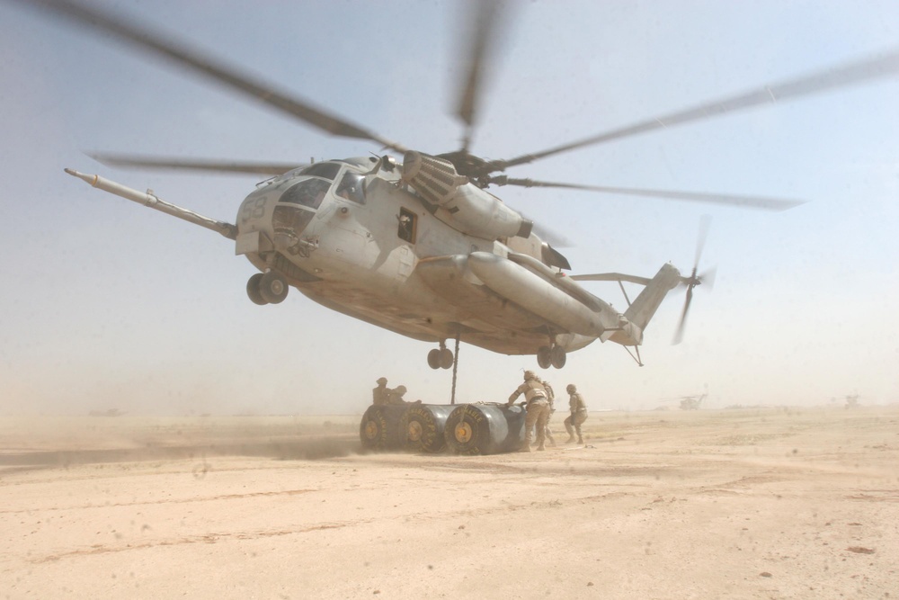 Resupplying through the air