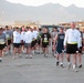 Service members compete in marathon from half-way around world