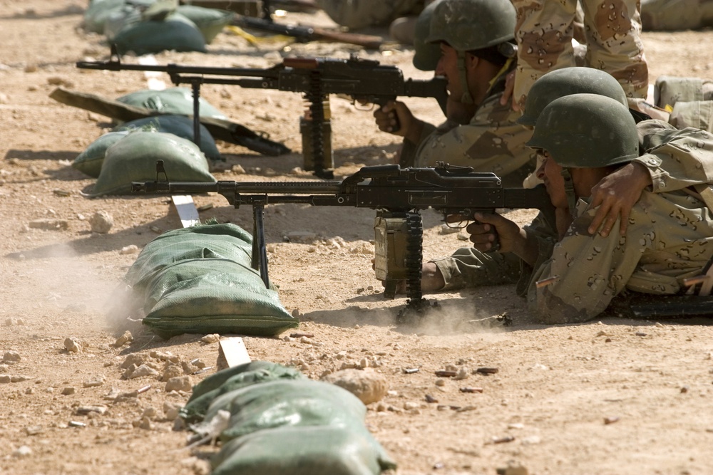 Ready to fire at Camp Yassir