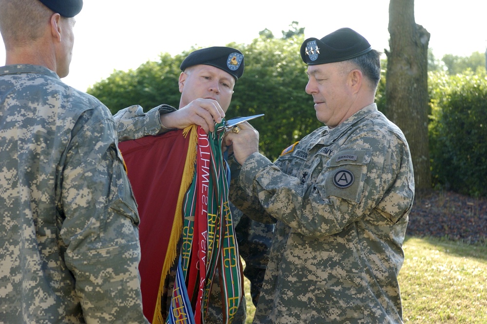 Ceremony marks departure of 53rd Transportation Battalion