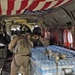 Aviation delivers supplies to ground troops