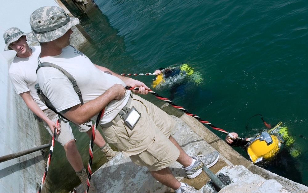 Underwater engineers: Looking inside the mission