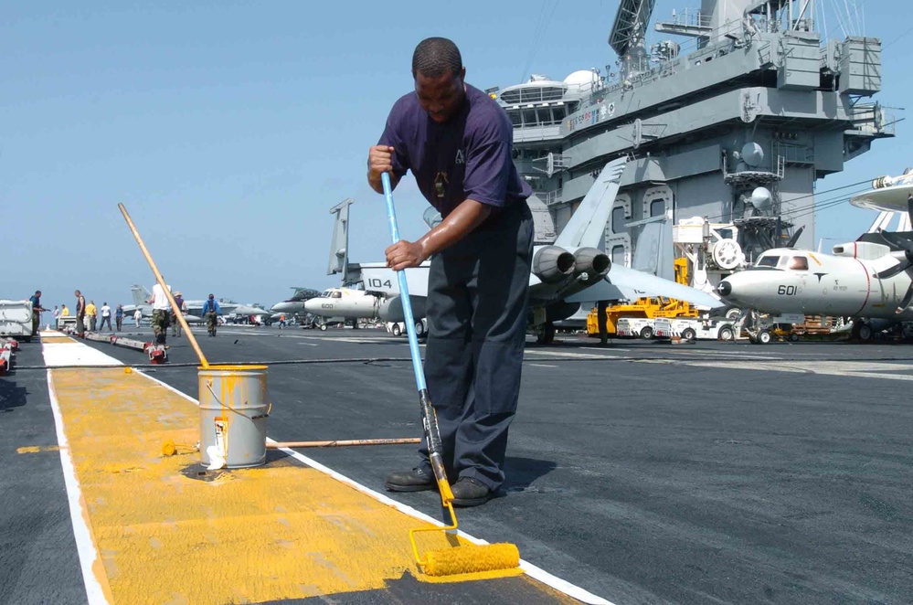 USS Nimitz conducts Maritime Security Operations