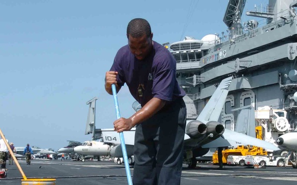 USS Nimitz conducts Maritime Security Operations